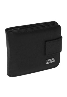 Чоловічий шкіряний гаманець JZ Horse SB-JZk1029w-black
