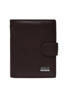 Чоловічий шкіряний гаманець JZ Horse SB-JZK1010a-коричневий