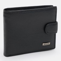 Мужской кожаный кошелёк JZ SB-JZK1T120D-H124bl-black
