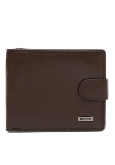 Чоловічий шкіряний гаманець JZ SB-JZK1T120D-H124br-коричневий