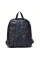 Стильный и удобный кожаный рюкзак JZ SB-JZK18833bl-blue с многофункциональными карманами на молнии