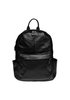 Жіночий шкіряний рюкзак JZ SB-JZK18836-чорний