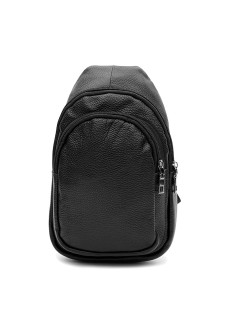 Чоловіча шкіряна сумка-слінг JZ SB-JZK1087bl-black