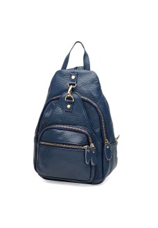 Кожаный рюкзак JZ SB-JZK1162-blue