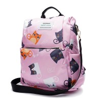 Рюкзак тканевый JZ SB-JZC1665k-pink