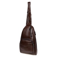 Кожаный рюкзак JZ SB-JZK1029-brown
