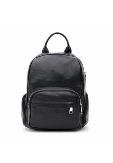 Кожаный рюкзак JZ SB-JZK18805bl-black
