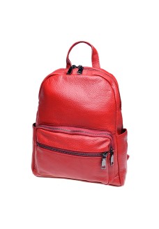Женский кожаный рюкзак JZ SB-JZK110086-red