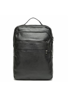 Шкіряний рюкзак JZ SB-JZK1519-чорний