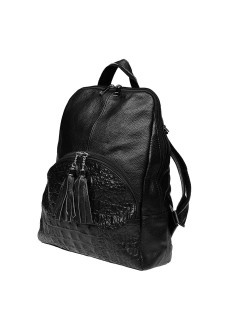Женский кожаный рюкзак JZ SB-JZK1152-black