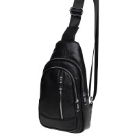 Кожаный рюкзак JZ SB-JZK1168-black