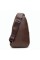 Стильна коричнева сумка слінг JZ SB-JZC1921br з екошкіри
