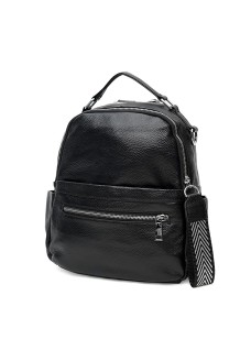 Кожаный рюкзак JZ SB-JZK12108bl-black