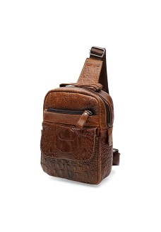 Кожаный рюкзак JZ SB-JZK13609br-brown