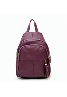 Женский кожаный рюкзак JZ SB-JZK11032v-violet