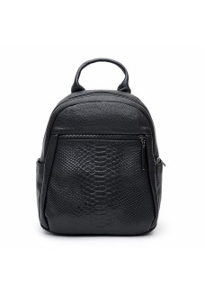Женский кожаный рюкзак JZ SB-JZK18127bl-black