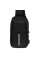 Чоловіча текстильна сумка-рюкзак JZ SB-JZvn0212-black: стильна, компактна і функціональна.