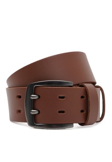 Ремень мужской кожаный JZ SB-JZ115v1fx117-l.brown