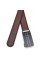 Мужской кожаный ремень с автоматической пряжкой - бренд JZ, цвет бронза