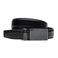 Ремень мужской кожаный JZ SB-JZC133-0200-1 Черный