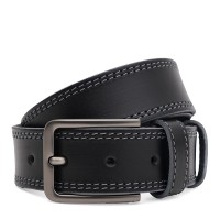 Ремень мужской кожаный JZ SB-JZ125v1fx103-black