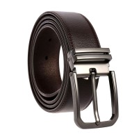 Ремень мужской кожаный 115-125x3.4 JZ SB-JZCV1622-3-brown