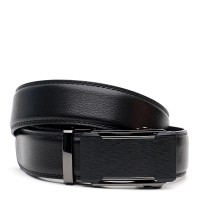 Ремень мужской кожаный JZ SB-JZV1GKX24-black