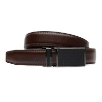 Ремень мужской кожаный JZ SB-JZC133-30018-1 Коричневый