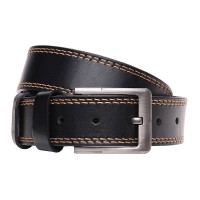 Ремень мужской кожаный 115-125x4 JZ SB-JZv1n-lbelt1-black