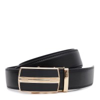 Ремінь чоловічий шкіряний 120-130х3,5 JZ SB-JZV1GKX04g-black