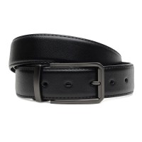 Ремень мужской кожаный 115-125x3.4 JZ SB-JZC135-4086-3 Черный