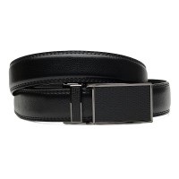 Ремень мужской кожаный JZ SB-JZC133-30018-1 Черный