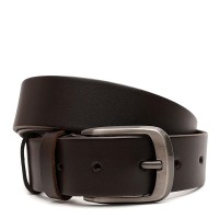Ремень мужской кожаный 115х3.5 JZ SB-JZV1115FX03-brown