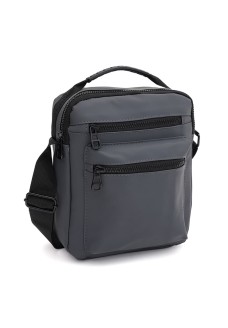 Мужская сумка текстильная JZ SB-JZC1PI879gr-grey
