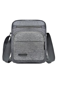 Мужская сумка текстильная JZ SB-JZCV1HSMA2012-gray