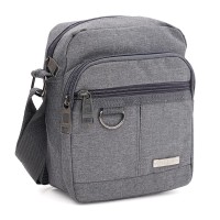 Мужская сумка текстильная JZ SB-JZC1HSMA20033gr-gray