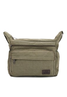 Мужская сумка текстильная JZ SB-JZC1HSSA6020gr-green