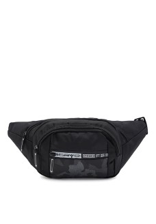 Мужская сумка текстильная JZ SB-JZC1SA9208bl-black