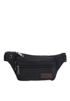 Мужская сумка текстильная JZ SB-JZC1HSSA0546bl-black