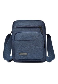 Чоловіча текстильна сумка JZ SB-JZCV1HSMA2012-темно-синя