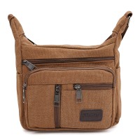Мужская сумка текстильная JZ SB-JZC1HSMA2092br-brown