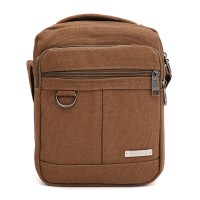 Мужская сумка текстильная JZ SB-JZC1MY1811br-brown
