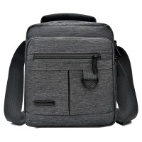 Мужская сумка текстильная JZ SB-JZCV1HSMA2015-gray