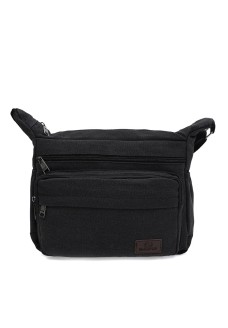 Мужская сумка текстильная JZ SB-JZC1HSSA6020bl-black