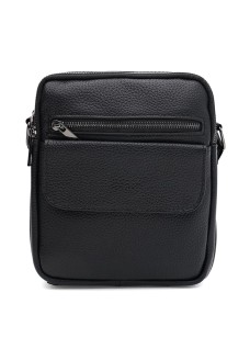 Мужская сумка кожаная JZ SB-JZk1801bl-black