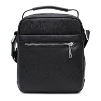 Чоловіча шкіряна сумка з ручкою JZ SB-JZK16607а-black