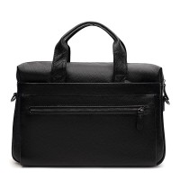 Мужская сумка кожаная JZ SB-JZK18912bl-black