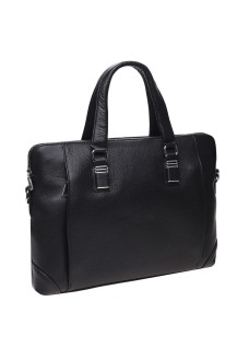 Сумка-портфель мужская кожаная JZ SB-JZK17217-black