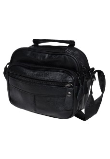 Мужская кожаная сумка JZ SB-JZK101a-black