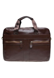 Мужская сумка кожаная JZ SB-JZK11120-brown